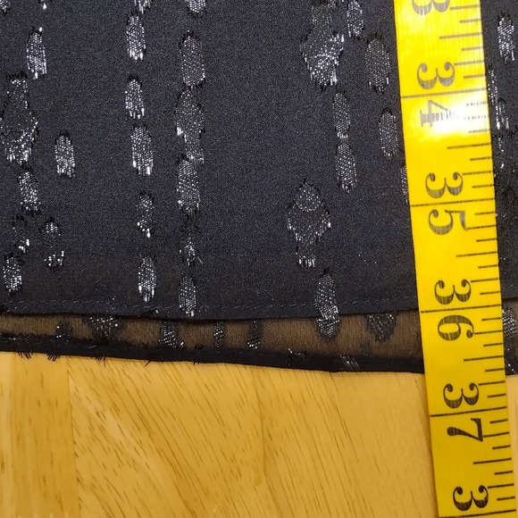 Lilly Pulitzer Cleme Silk Dress Onyx Fish Clip Chiffon Size 8 EUC - Picture 8 of 9